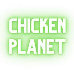 Chicken Planet logo.